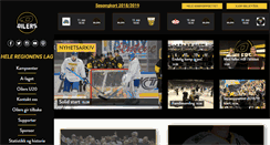 Desktop Screenshot of oilers.no