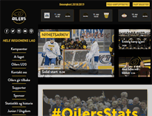 Tablet Screenshot of oilers.no